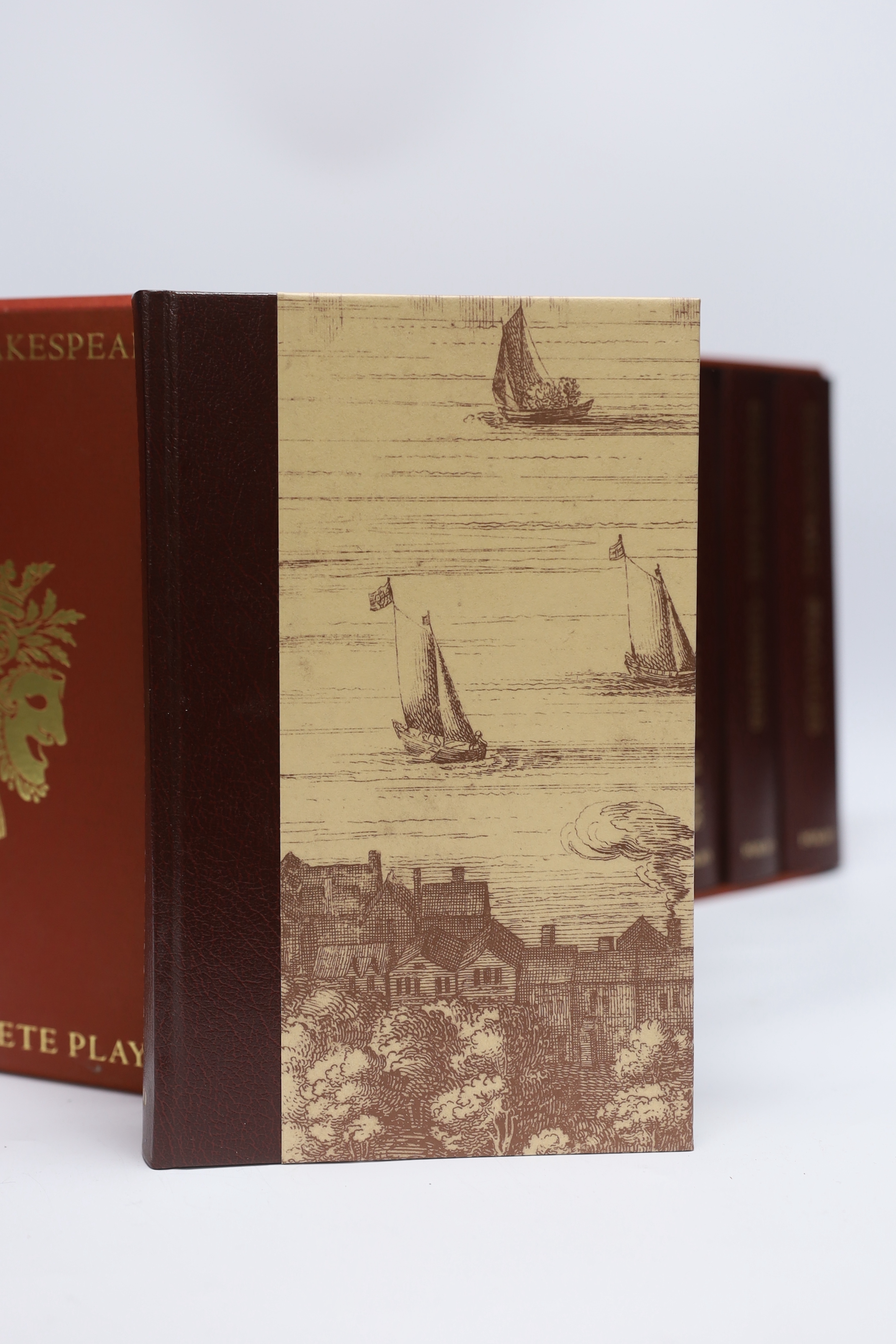 Shakespeare folio society books - cased